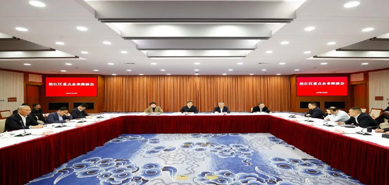 松江区重点企业座谈会举行