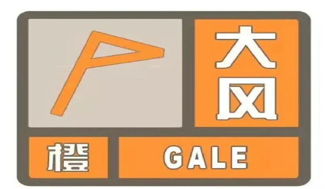 大风预警升级橙色  未来2小时松江有阵风12级以上大风
