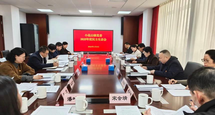 小昆山镇党委召开2025年度民主生活会
